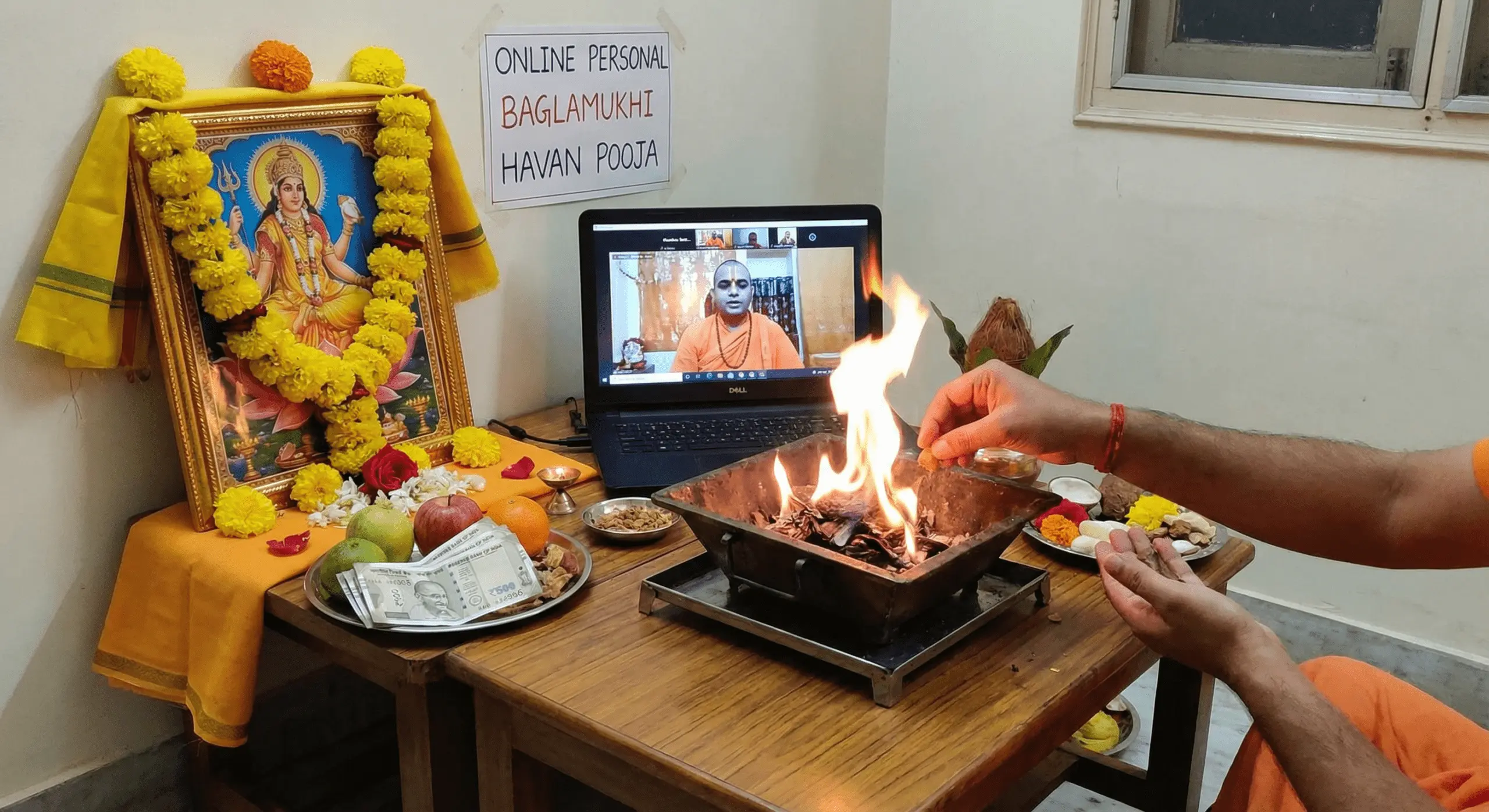 Online Baglamukhi Havan (One-to-One Havan)