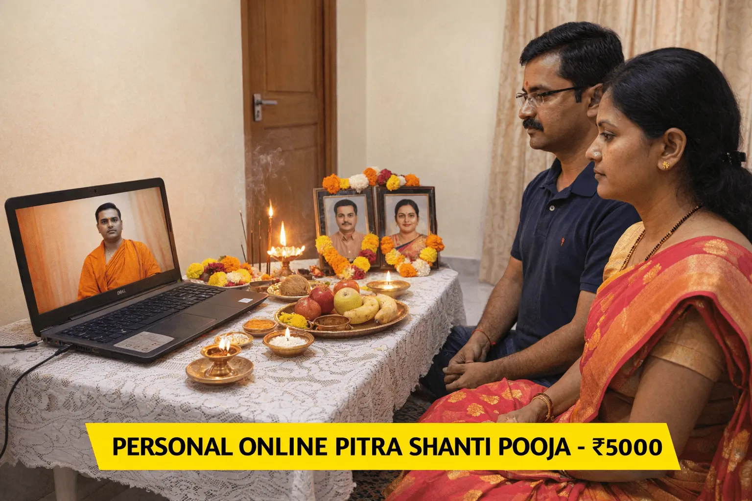 Personal Online Pitra shanti Pooja