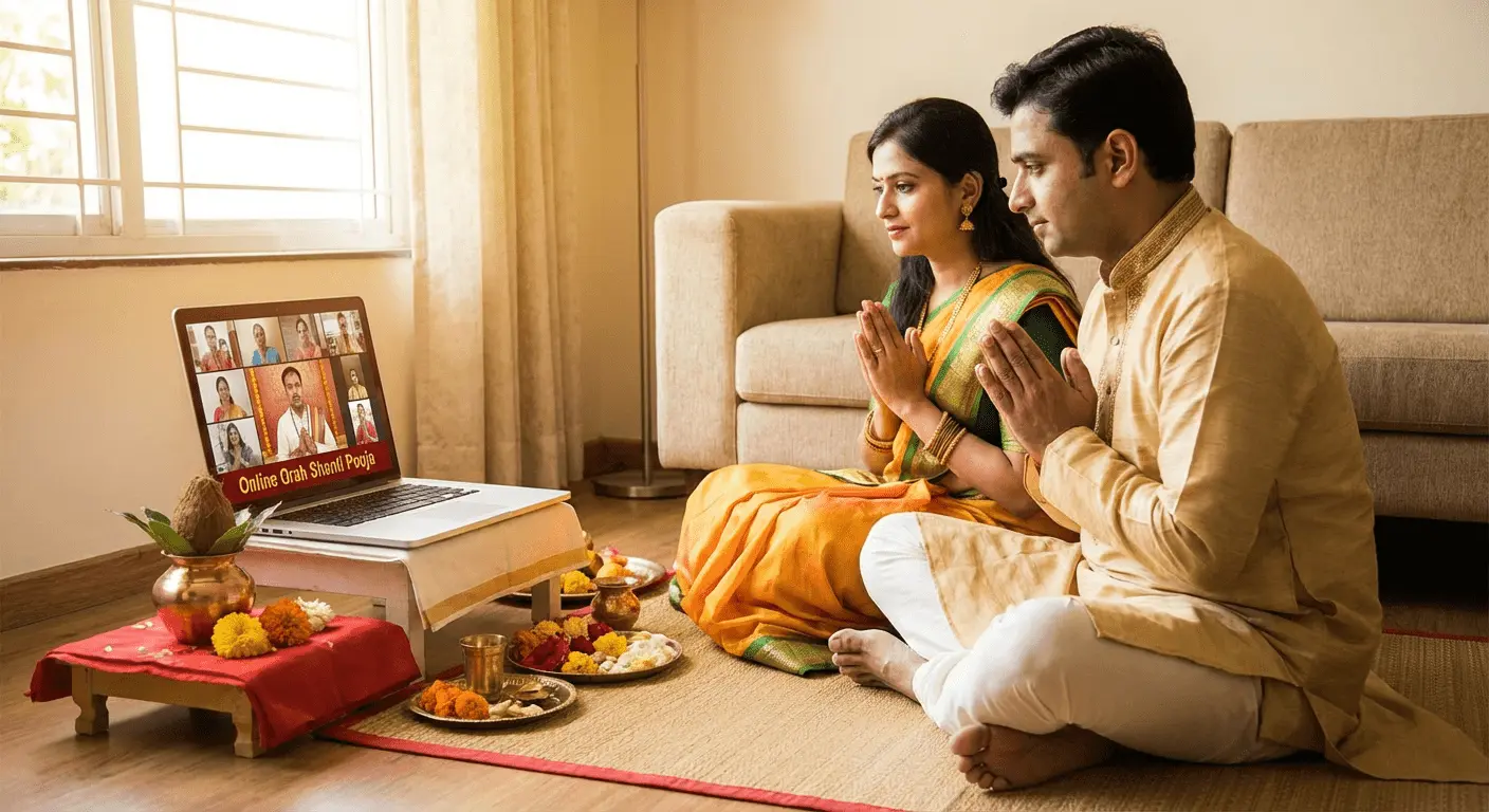 Online Grouped Grah Shanti Pooja (2 Persons)
