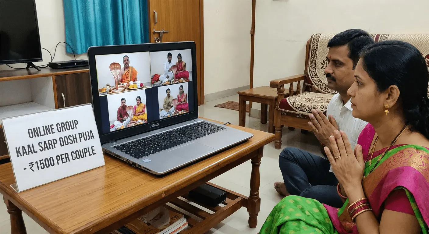 Online Kaal Sarp Dosh Nivaran Pooja
