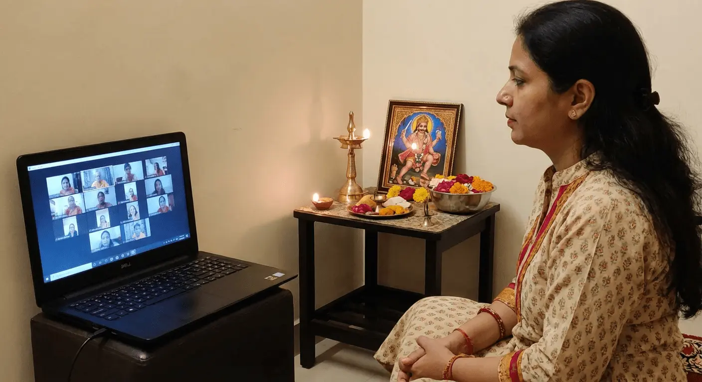 Online Grouped Kaal Bhairav Anushthan Pooja (1 Person)