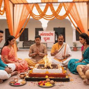 4 Person mangal dosh pooja
