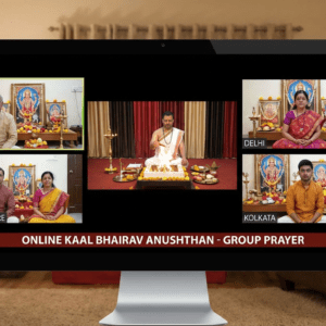 Online Grouped Kaal Bhairav Anushthan Pooja (4 Persons)